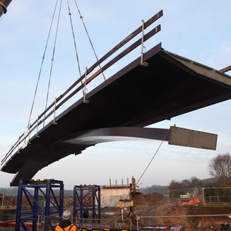 Cyclist bridge Eefde